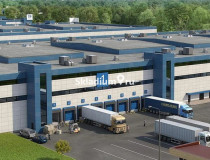 Вид здания. Сухой склад (+18) Склад Московская обл, Кашира, деревня Терново-2 , 50 000 м2 фото 1